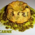 Pudin de calabacín y atún