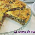 Quiché de pimientos y sardinillas