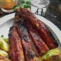 Costillas laqueadas
