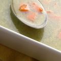 Sopa de berros con tapioca