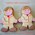 Galletas comunion niño