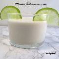 Mousse de Lima en vaso