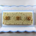 Turrón de almendras, nueces y ratafía