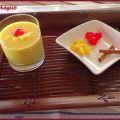 Crema de mango y yogur