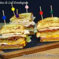 Sándwich Club o Clubhouse Sándwich (Sándwich de[...]
