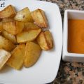 Patatas risoladas con salsa brava