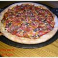Pizza con bordes rellenos