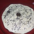 Tarta de mango y mousse de chocolate blanco