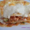 LASAÑA DE VERDURAS Y POLLO