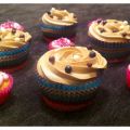 Cupcakes de Nutella y minis de fresa