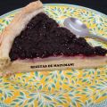 TARTA DE PERA Y ARANDANOS