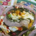 Mi matambre relleno con queso a la leche