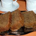 Bizcocho con chocolate rallado y naranja
