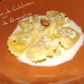 Tortellinis de Calabaza en Salsa de Almendras