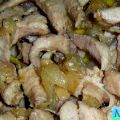 Pechuga de Pollo encebollada