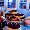 Boston Cream Whoopie Pies