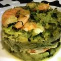 CALABACÍN CON LANGOSTINOS