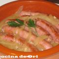 SALCHICHAS BLANCAS AL VINO