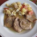 Solomillo de cerdo al ajillo