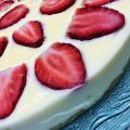 Tarta de mascarpone con fresas