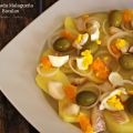 ENSALADA MALAGUEÑA DE BACALAO Y NARANJA AL VAPOR