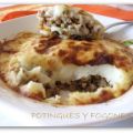 Pastel de carne gratinado