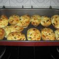 Patatas rellenas al roquefort