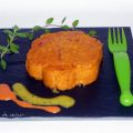 Tortilla de patata en flor (al cuadrado)