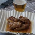 Costillas de cerdo a la cerveza