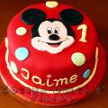 Tarta de Mickey para Jaime