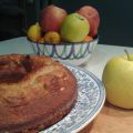 Bizcocho de yogur y almendra, con manzana y[...]