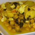 GARBANZOS CON POLLO Y UN TOQUE DE 