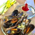 Mejillones al estilo de Bruselas.