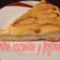 Tarta de manzana y crema pastelera