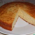 Bizcocho de nata