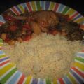 Cuscús con pollo y verduras
