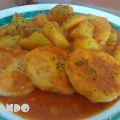 GUISO DE MEDALLONES DE MERLUZA  CON PATATAS