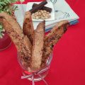 BISCOTTI DE PISTACHOS Y CHOCOLATE.