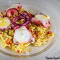 Ensaladilla de pulpo y aguacate