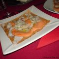 CARPACCIO DE VIEIRAS CON PASTA FILO