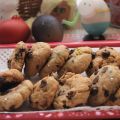 COOKIES DE CHOCOLATE Y HUEVO DURO
