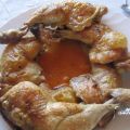 MUSLOS DE POLLO ASADOS CON SALSA DE MELOCOTÓN