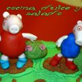 Tarta de Peppa Pig para Rubén