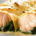 Canelones de salmón