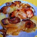 PECHUGA DE POLLO A LA MIEL Y MOSTAZA