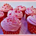 Cupcake de algodón de azúcar