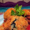 BOLITAS DE PATATA, ESPINACAS Y PASAS