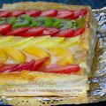 TARTA de HOJALDRE con CREMA PASTELERA de NATA y[...]