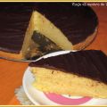 Bizcocho de mandarina y chocolate
