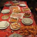 Mesa de Nochevieja 2012